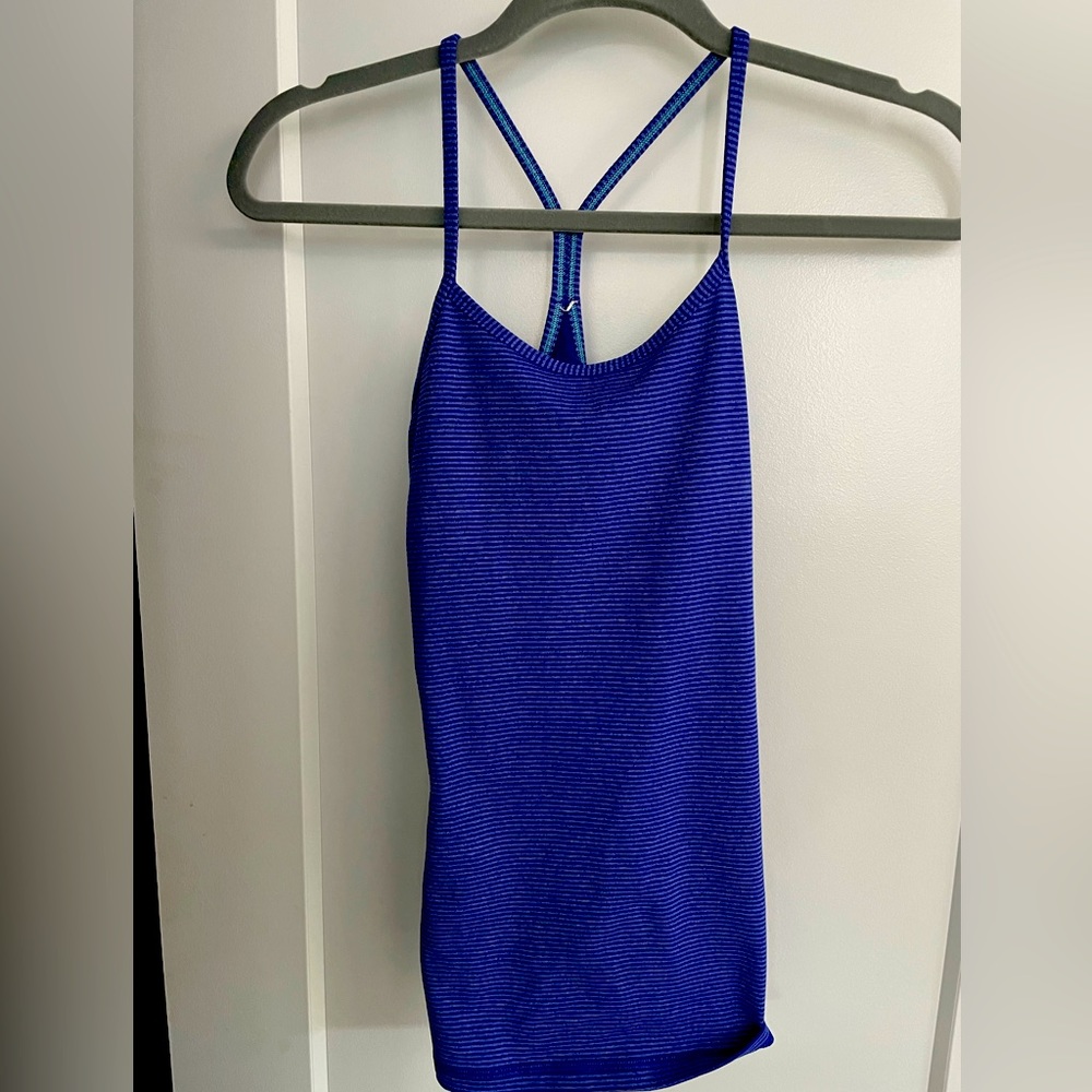 Y racer back tank size 2